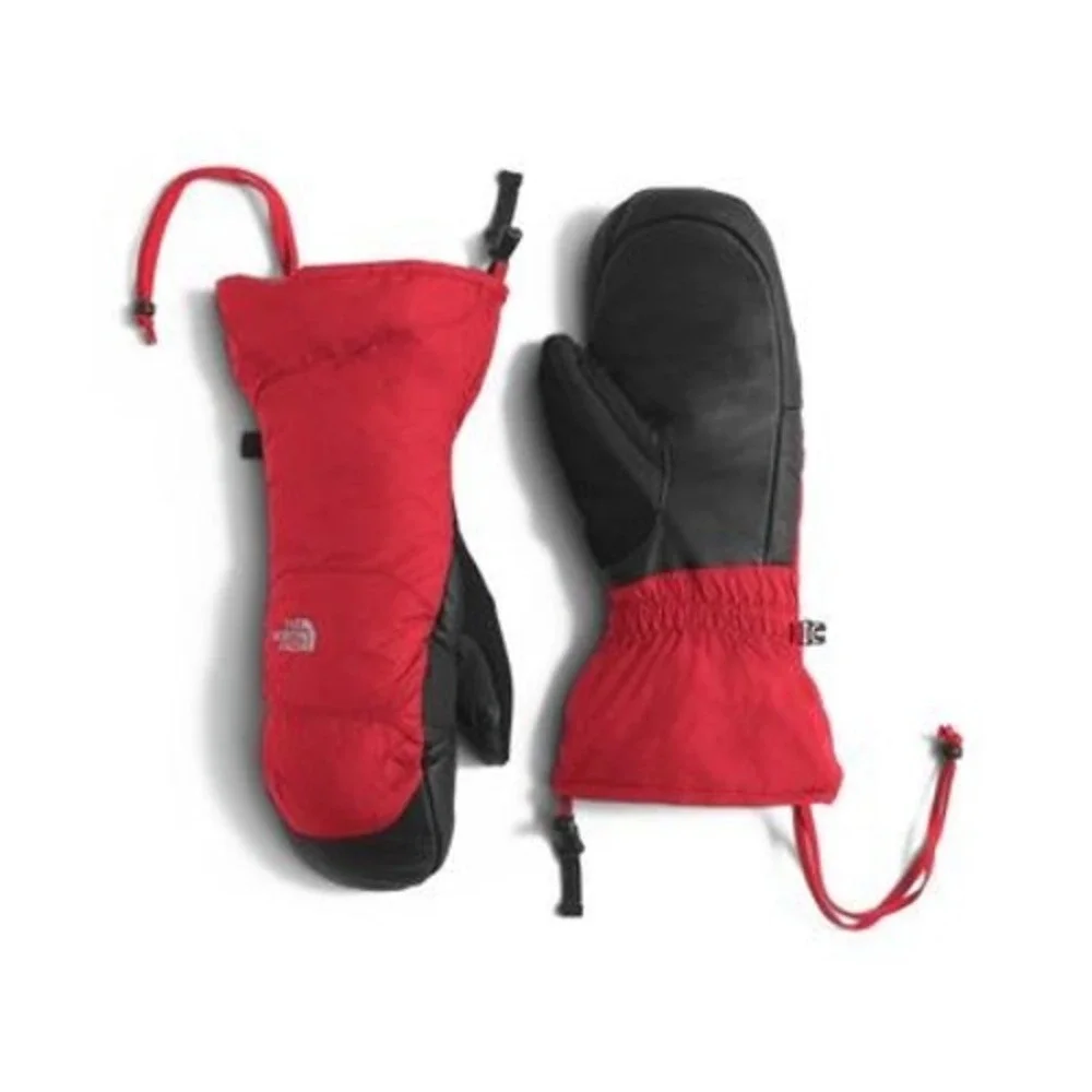 The‎ North Face Nuptse Mittens Red Black Unisex